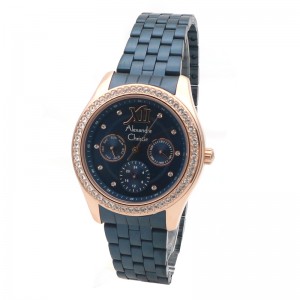 Alexandre Christie AC 2496 Rosegold Blue BFBURBU